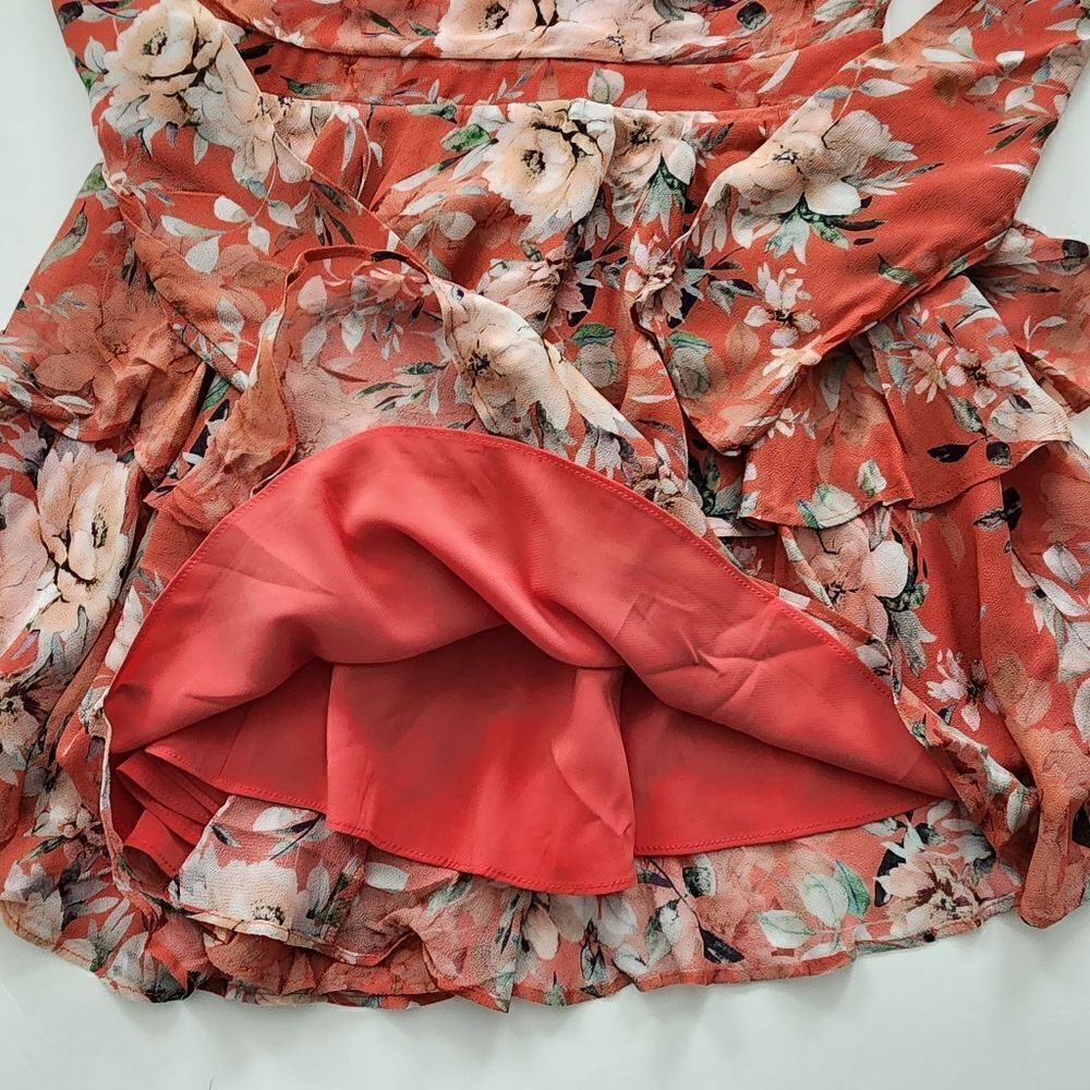 NWOT Yumi Kim - XS Petra Dress in Sweet Blossom Brick Mini - Picture 8 of 11